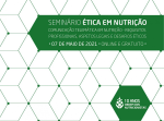 Seminrio de tica em Nutrio | 'Comunicao telemtica em nutrio: requisitos profissionais, aspetos legais e desafios ticos'