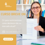 Curso breve ON: Curriculum Vitae para nutricionistas: como destacar-me no mercado atual?