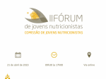 Abertas as inscrições para o II Fórum de Jovens Nutricionistas