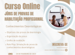 Curso júris de provas de habilitação profissional – conhecimentos deontológicos