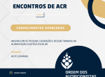 Encontros de ACR - Conhecimentos Avançados