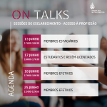 ON Talks – Acesso à profissão | Sessões de esclarecimento| junho 2024