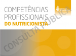 Documento ´Competências Profissionais do Nutricionista´ em consulta pública