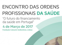 Ordens Profissionais promovem debate pblico sobre o financiamento da Sade em Portugal