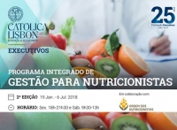CATLICA-LISBON com candidaturas abertas a programa de gesto para nutricionistas