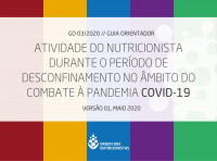 Guia Orientador | Atividade do nutricionista durante o per�odo de desconfinamento no �mbito do combate � pandemia COVID-19