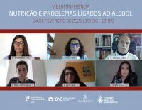 'Nutri��o e Problemas Ligados ao �lcool' - Videoconfer�ncias SICAD 2021