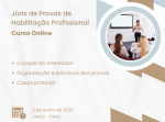 Curso Júri de Provas de Habilitação Profissional